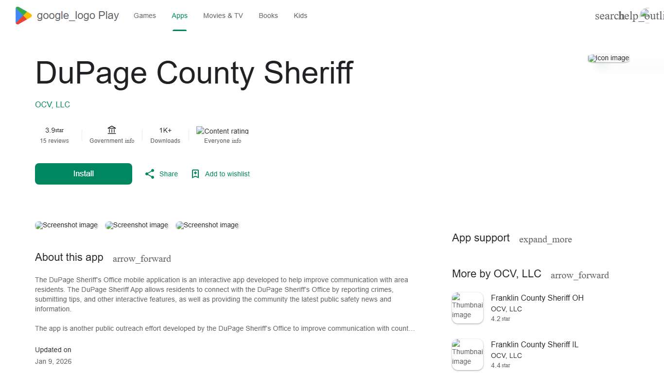 DuPage County Sheriff - Apps on Google Play